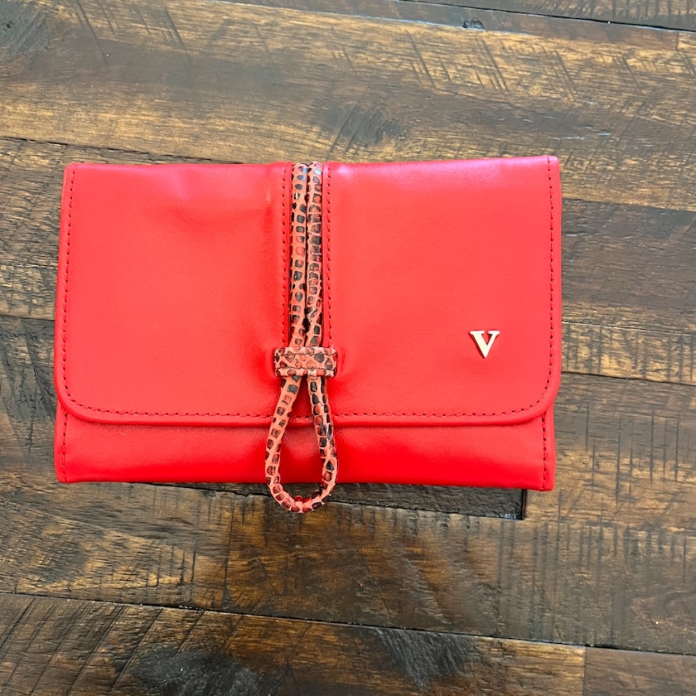 Red Leather Wallet